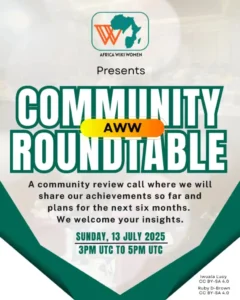 Africa Wiki Women Roundtable