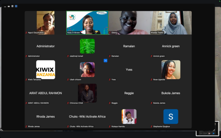 Empowering Representation: Africa Wiki Women’s Wikidata Birthday Contest on African Women’s Occupation